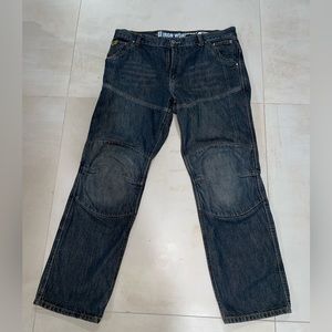 Bilt Ironworkers Biker Denim Jeans Kevlar layer, knee pads Biker Jeans